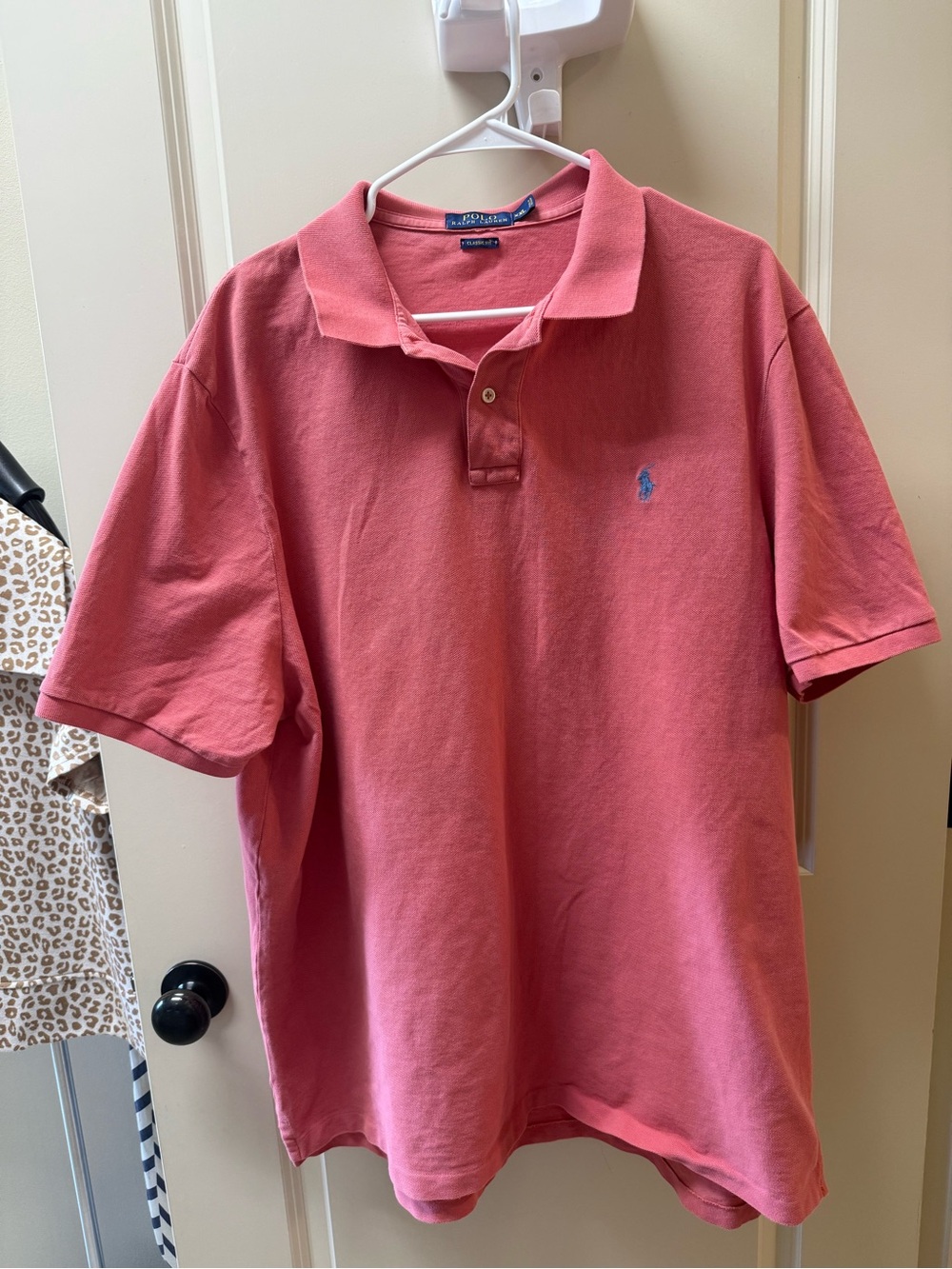 Ralph Lauren Short-Sleeve Polo - peach/pink